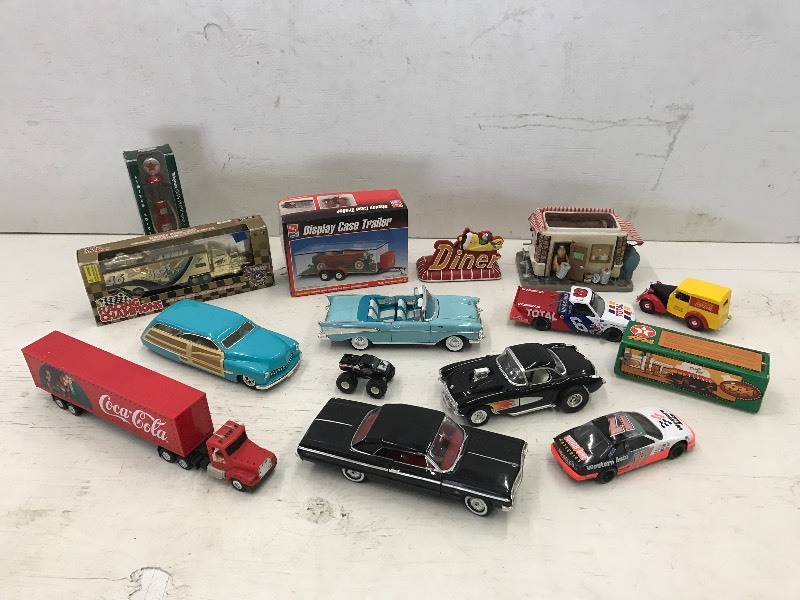 Tote Of Assorted Scale Model Collec...