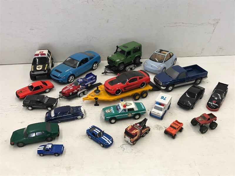Tote Of Assorted Scale Model Collec...