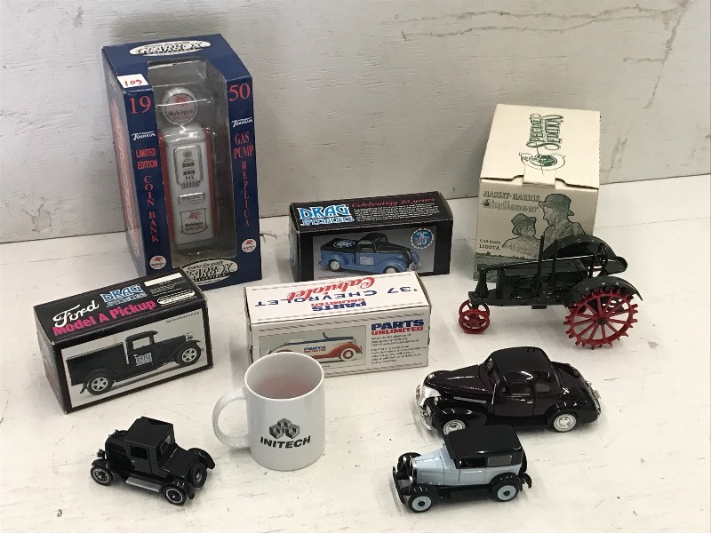 Tote Of Assorted Scale Model Collec...