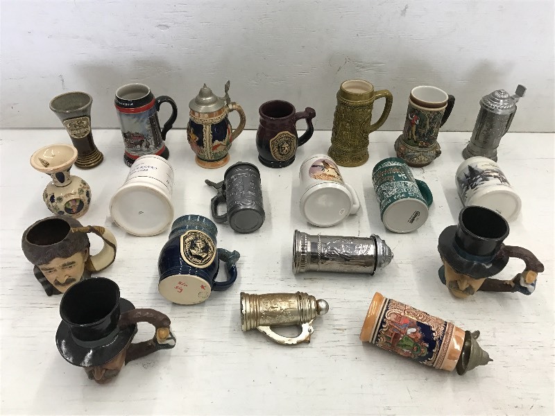 Flat Of Assorted Collectible Beer M...