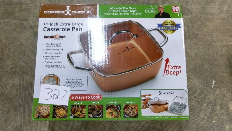 Copper Chef 10 Piece Nonstick Pan Set, with CeramiTech NEW