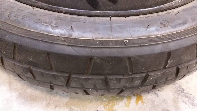 lot 416 image: Maxis Spare Tire - T125 70D16 96M
