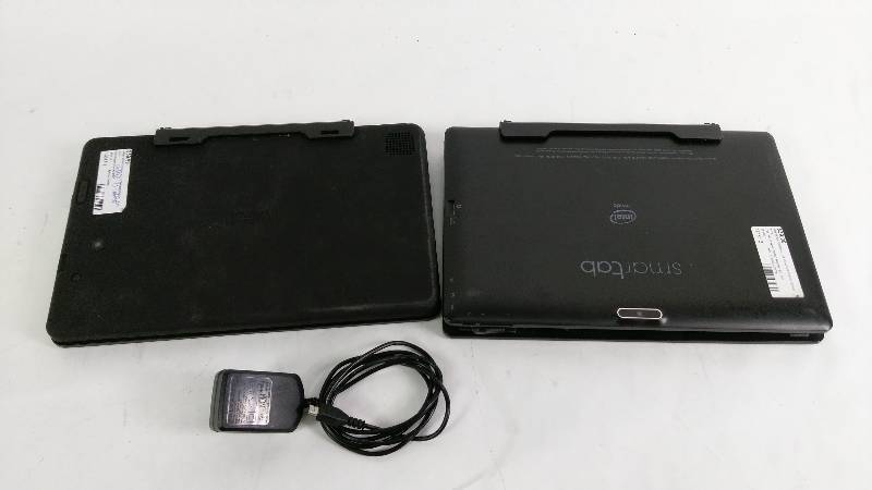 lot 500 image: FOR PARTS  AS-IS Intel SmartTab & RCA Tablet with Keyboards