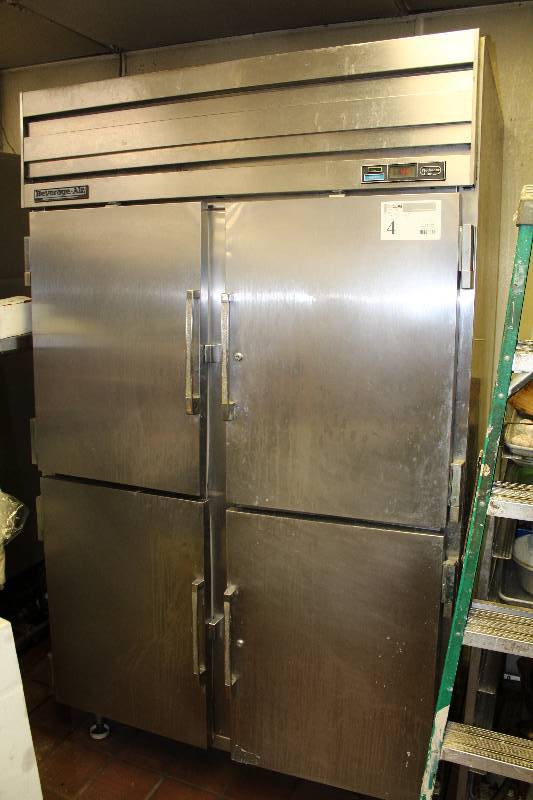 lot 4 image: Beverage-Air Commercial Stainless Steel Piedmont Line 4-Door Freezer