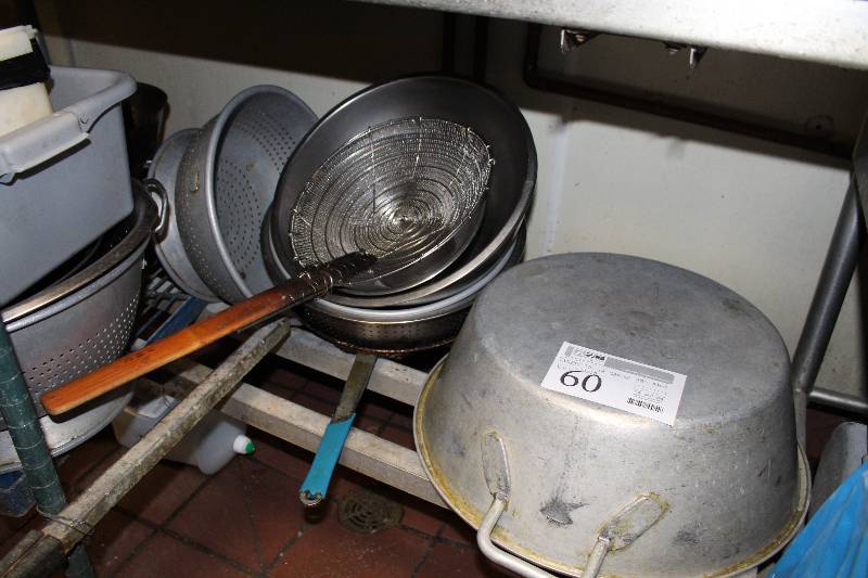 lot 60 image: Pots, Pans, Bins, And More