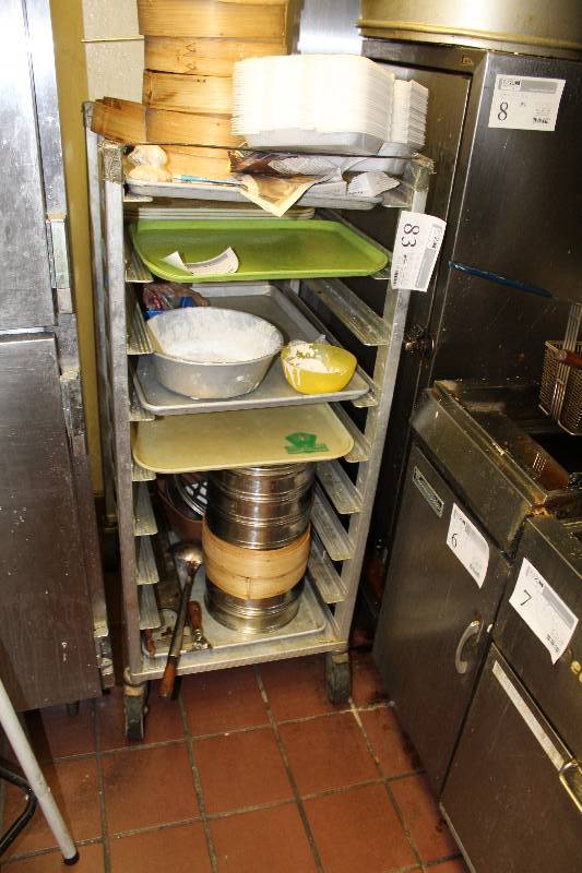 lot 83 image: Food Service Cart