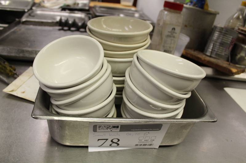 lot 78 image: Lot of (20) Serving Bowls