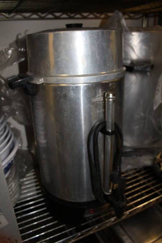 lot 104 image: West Bend Stainless Steel Coffee Maker