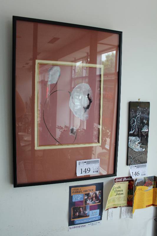 lot 149 image: Framed Matted Wall Art