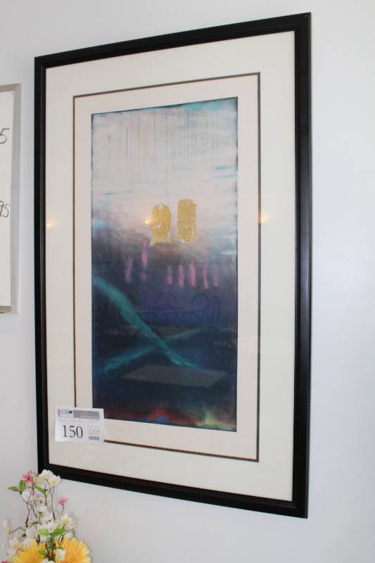 lot 150 image: Framed Matted Wall Art