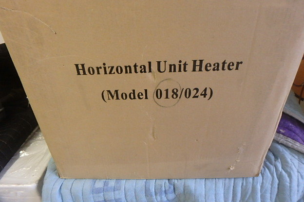 18,000 Btu Heater
