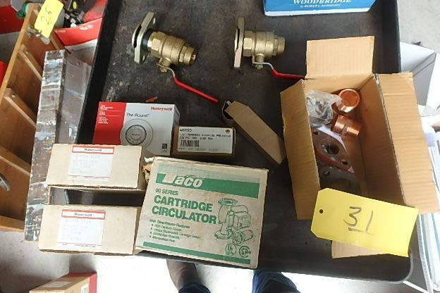 Lot of Hardware for Boiler