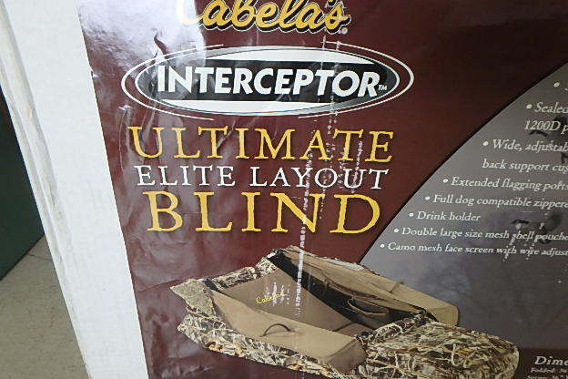 Cabellas Layout Duck Blind
