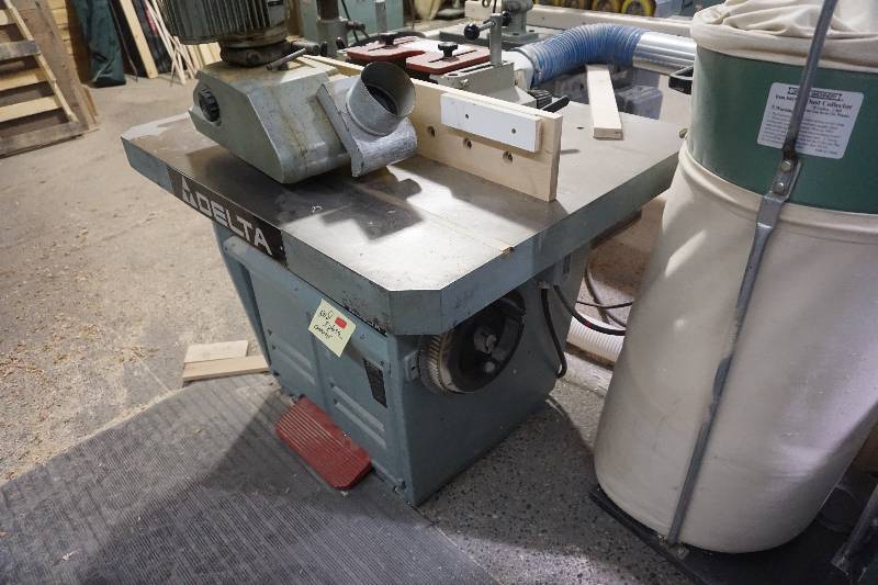 lot 5 image: DeltaInvicta Model RS15 Commercial Shaper With Delta Power Feed