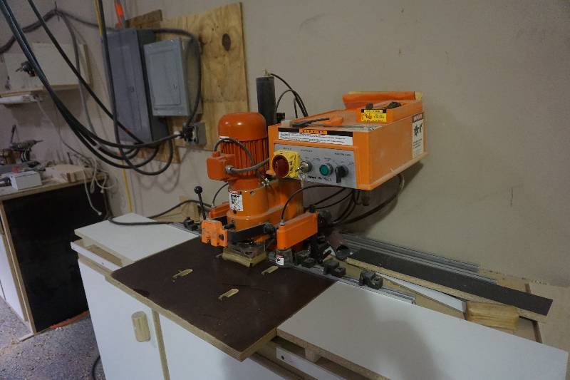 lot 10 image: Blum Commercial Mini Drill M51N1053 Hinge Boring Head Router