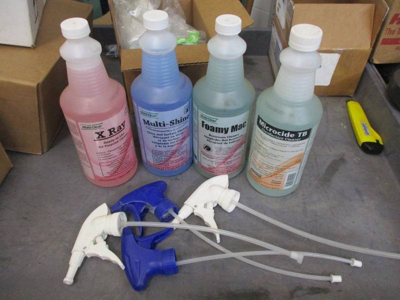 Assorted Cleaners