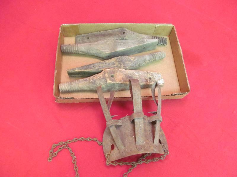 lot 22 image: Antique Wood Tools