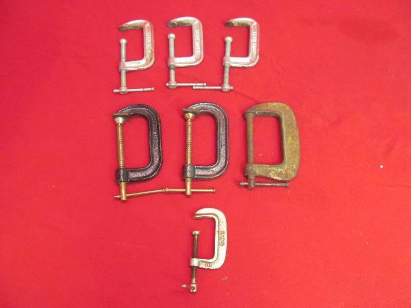 lot 41 image: Variety of C Clamps