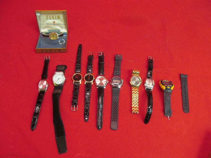 lot 84 image: Variety of Watches- Mens & Womens