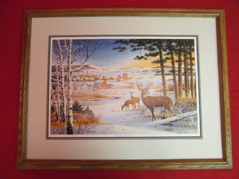 lot 92 image: Framed & Matted Radeile Print #6249500