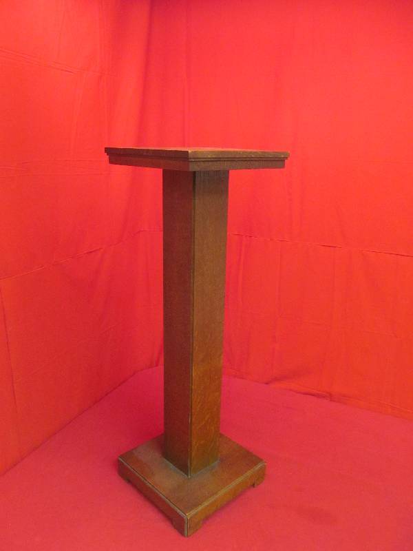 lot 106 image: Large Wood Plant Stand