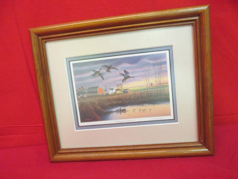 lot 108 image: Raedeke Print Changing Seasons I
