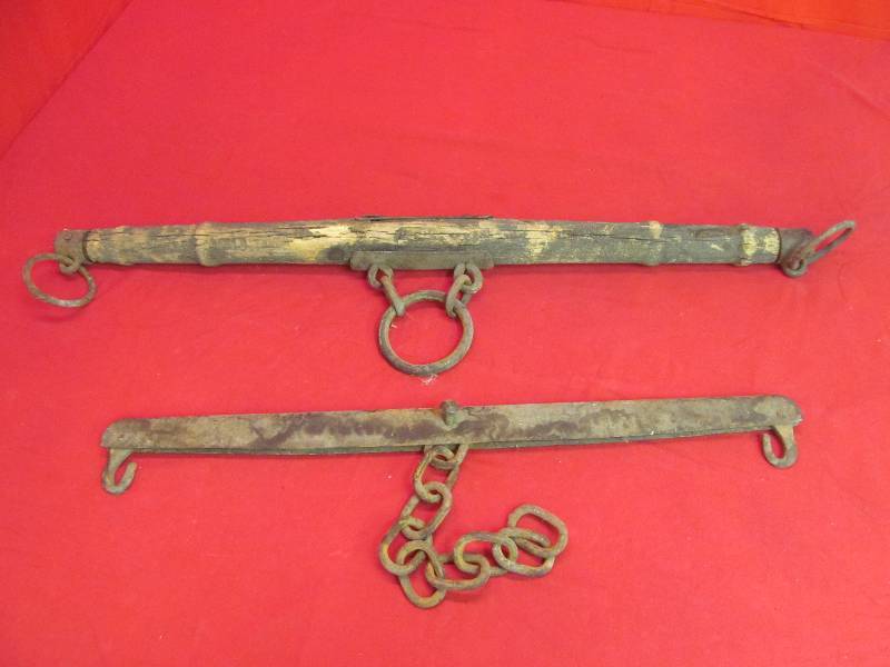 lot 113 image: 2 Vintage Horse Yokes