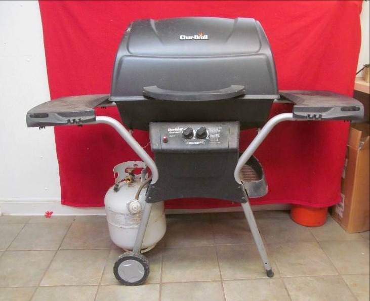 lot 119 image: 2 Burner Char Broil Grill
