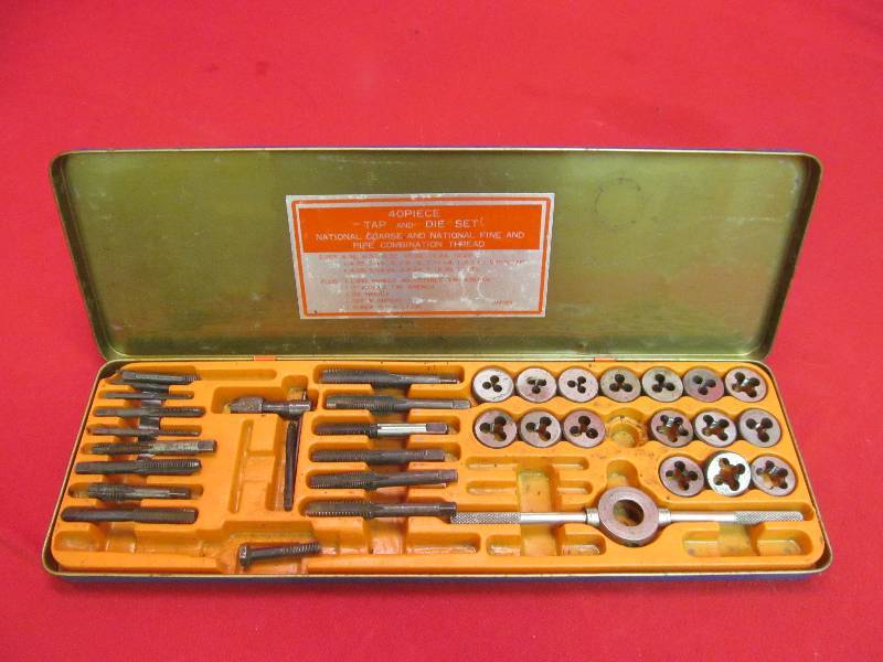 lot 144 image: Tap and Die Set