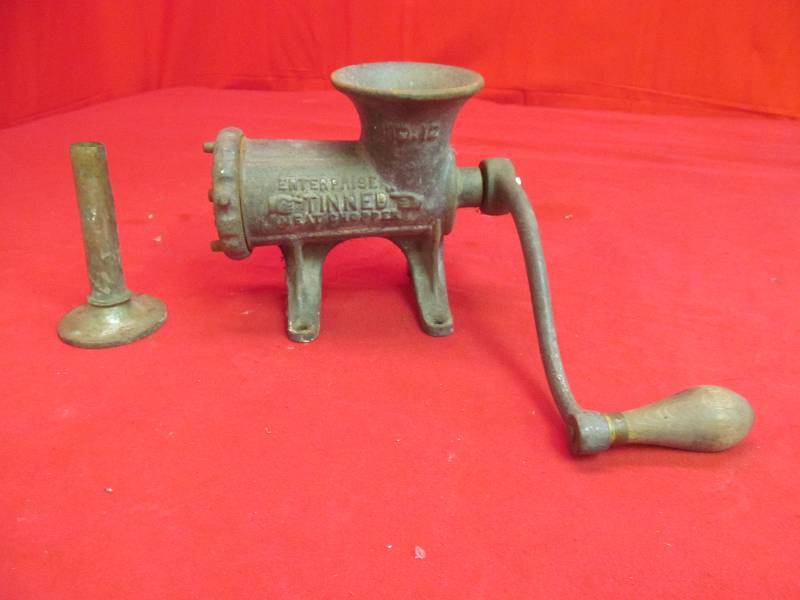 lot 174 image: Enterprise Tinned Meat Chopper with Stuffer
