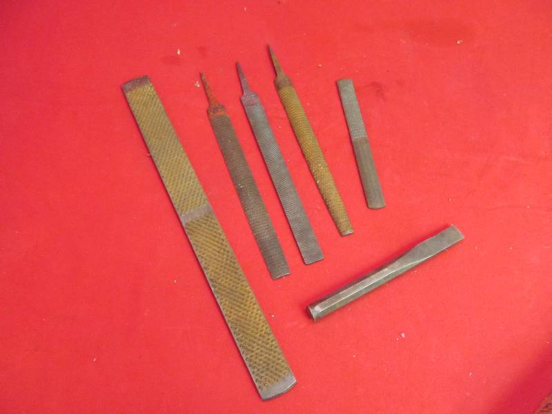 lot 178 image: Variety of Metal Files, Chisel