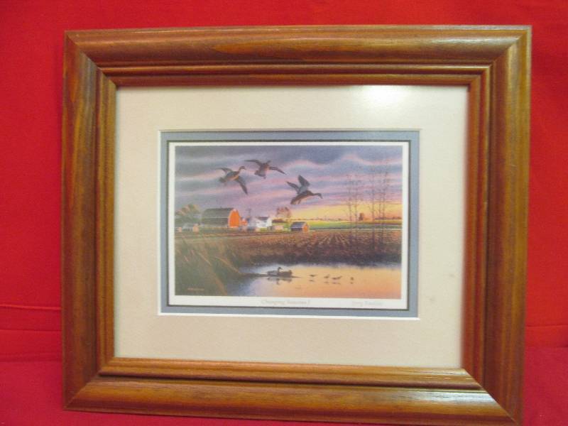 lot 198 image: Raedeke Print Changing Seasons I