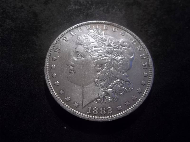 1882 O Morgan Silver Dollar