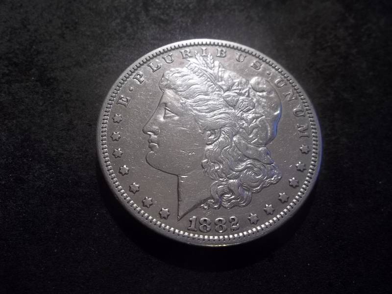1882 S Morgan Silver Dollar