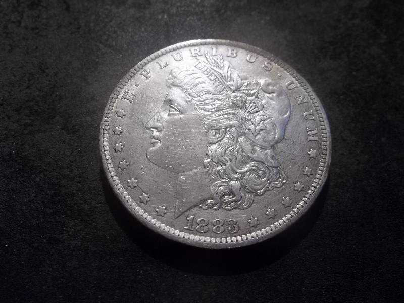 1883 O Morgan Silver Dollar