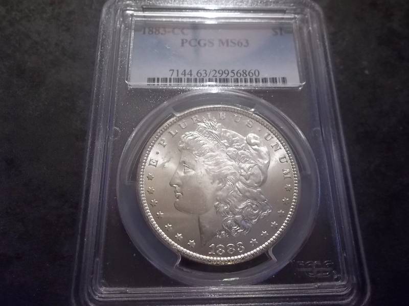 1883 CC Morgan Silver Dollar