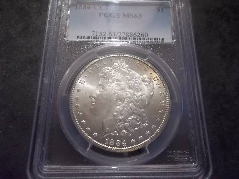 1884 CC Morgan Silver Dollar
