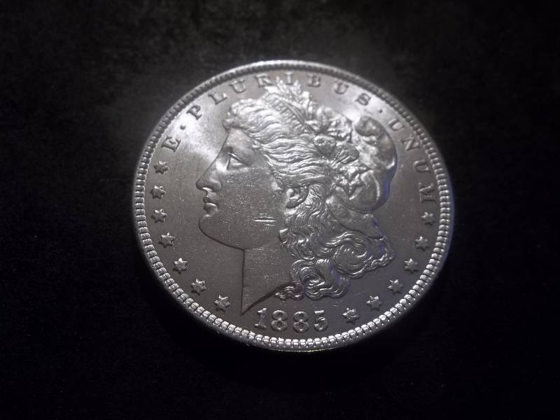 1885 Morgan Silver Dollar