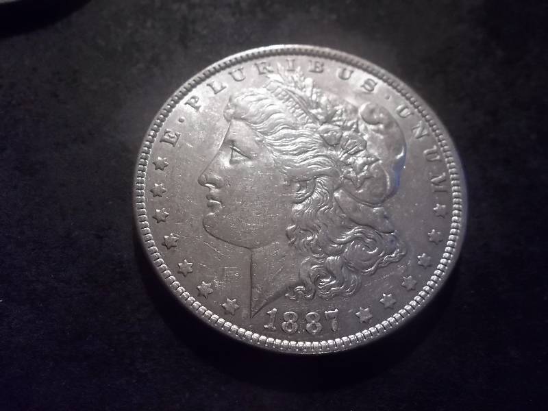 1887  Morgan Silver Dollar