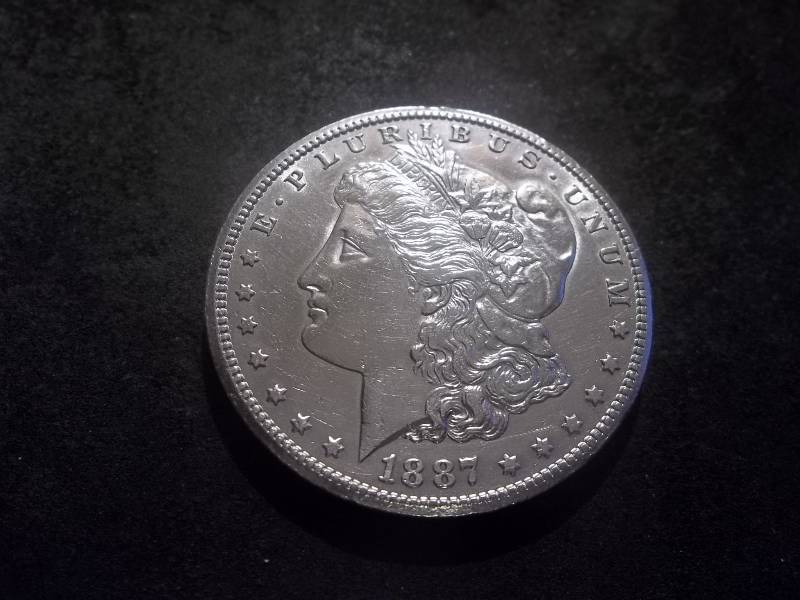 1887 S Morgan Silver Dollar