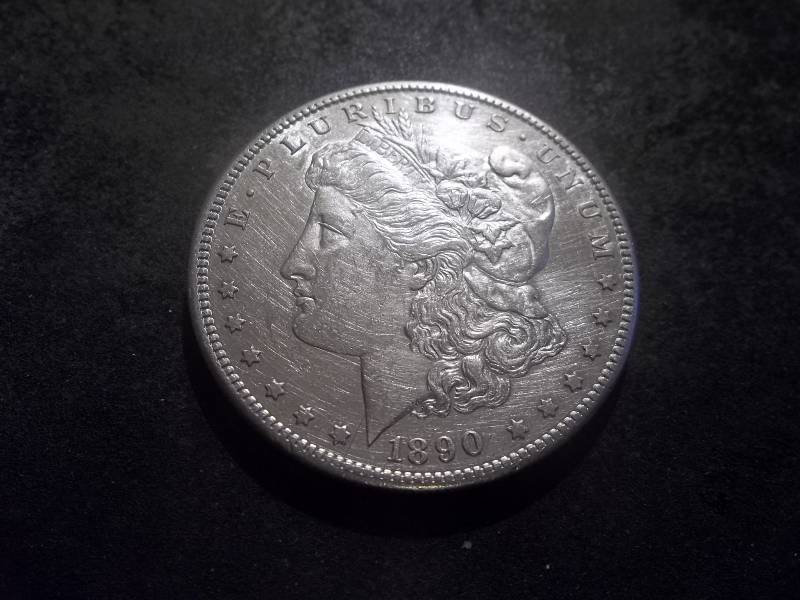 1890 S  Morgan Silver Dollar