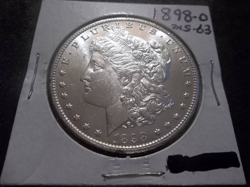 1898 O Morgan Silver Dollar