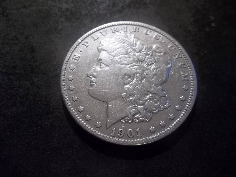 1901 O Morgan Silver Dollar