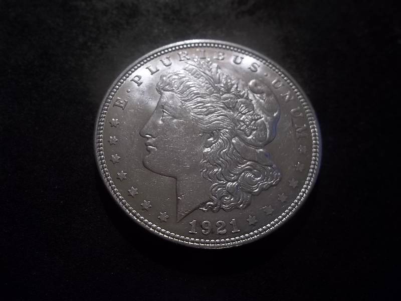 1921 D Morgan Silver Dollar