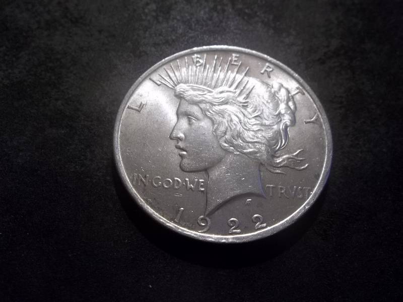 1922  Silver Peace Dollar