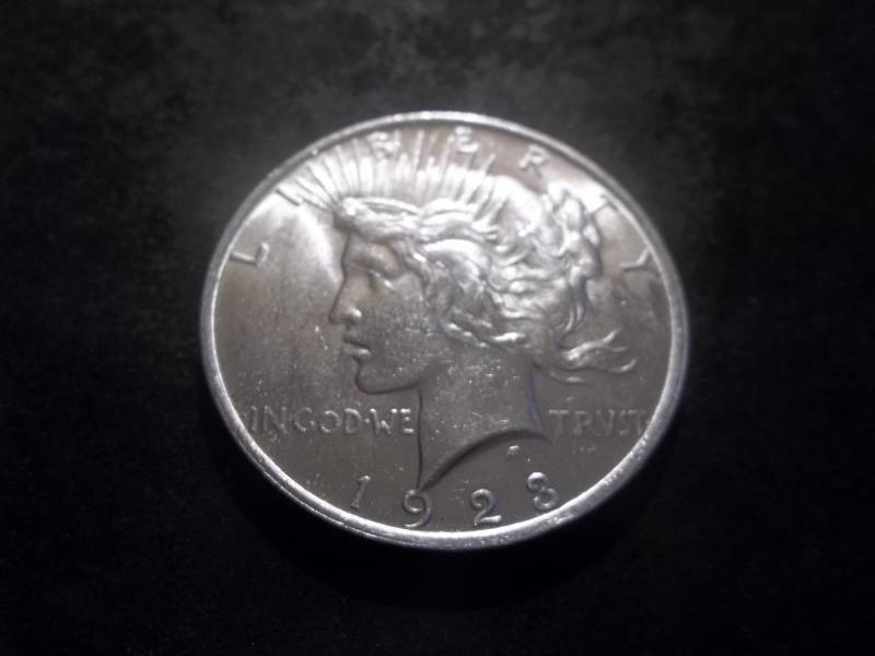 1923 Peace Silver Dollar