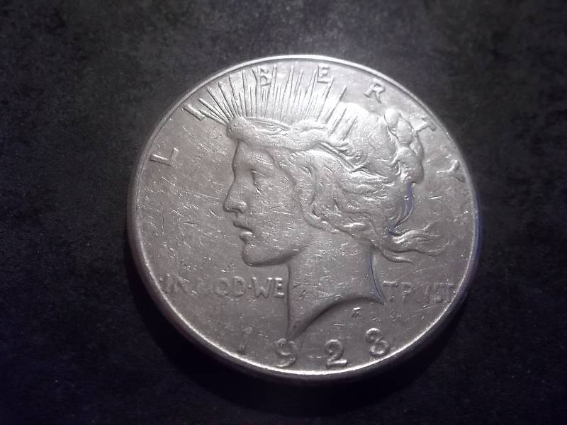 1923 S Peace Silver Dollar