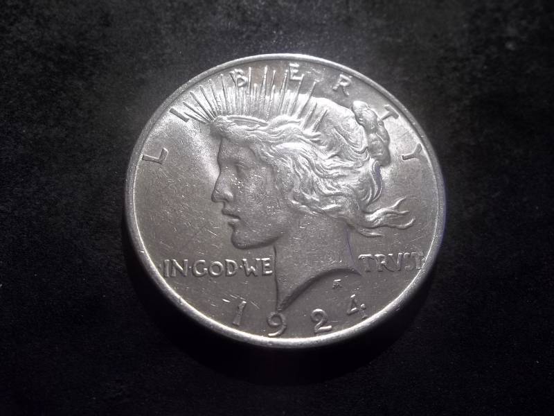 1924 Peace Silver Dollar