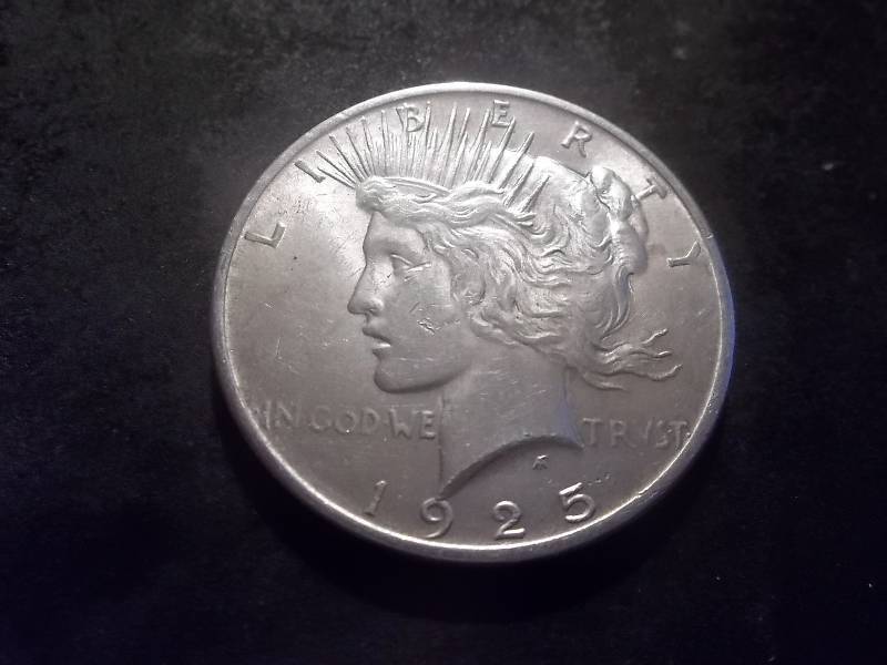 1925 Peace Silver Dollar