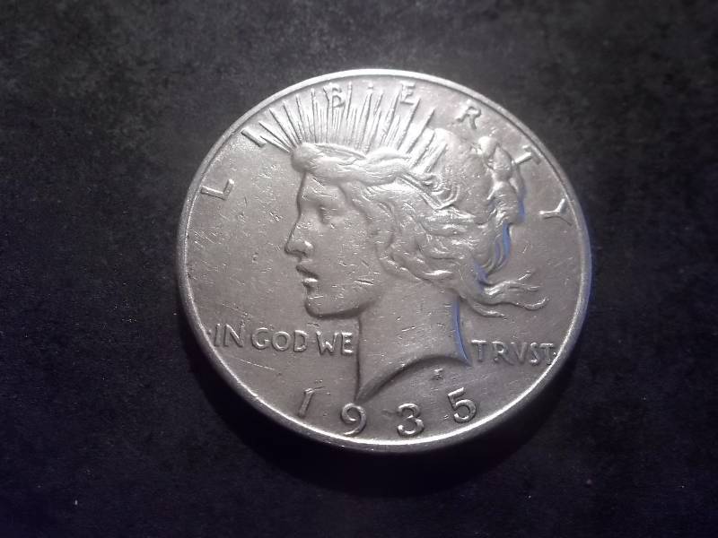 1935 S Peace Silver Dollar